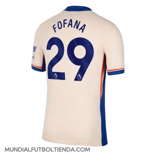 Camiseta Chelsea Wesley Fofana #29 Segunda Equipación Replica 2024-25 mangas cortas